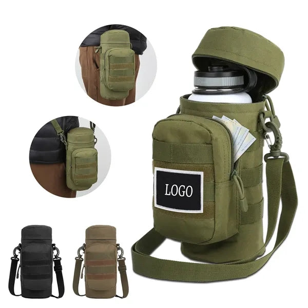 Water Bottle Carrier Shoulder Bag