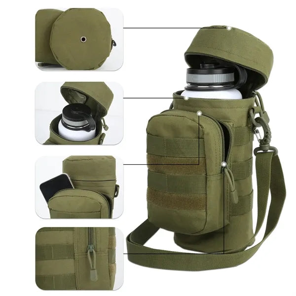 Water Bottle Carrier Shoulder Bag