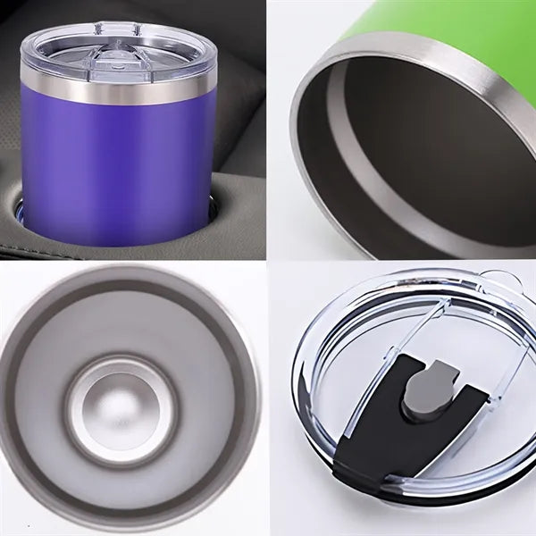 Logo Engraved Double Wall Stainless Steel Insulated Tumbler