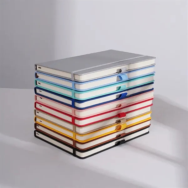 A5 Leather Hardcover Notebook