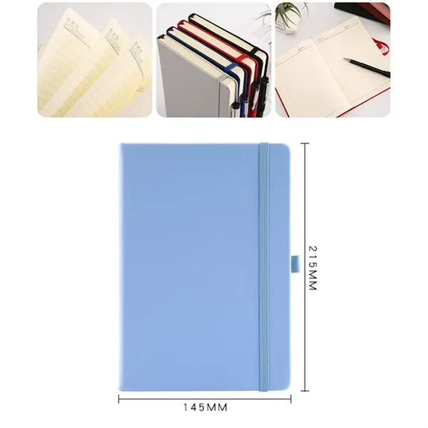 A5 Leather Hardcover Notebook