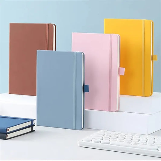 A5 Leather Hardcover Notebook
