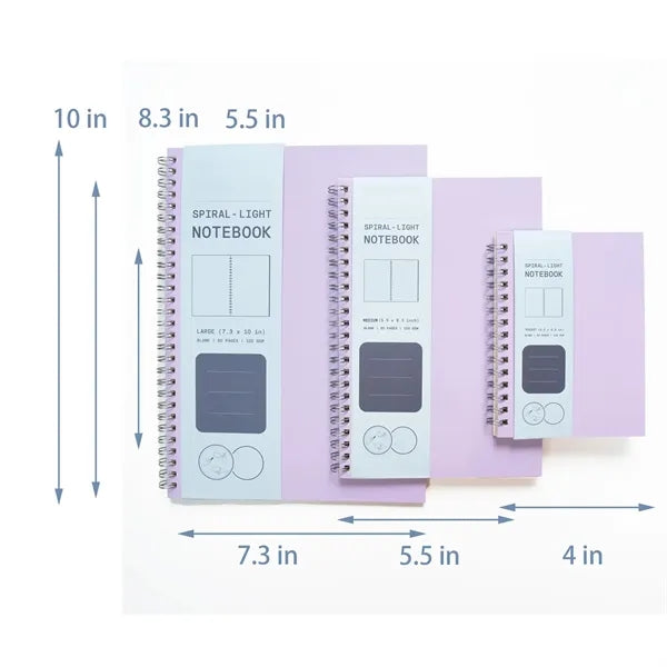 A6 Colorful Spiral Notebook Personlized