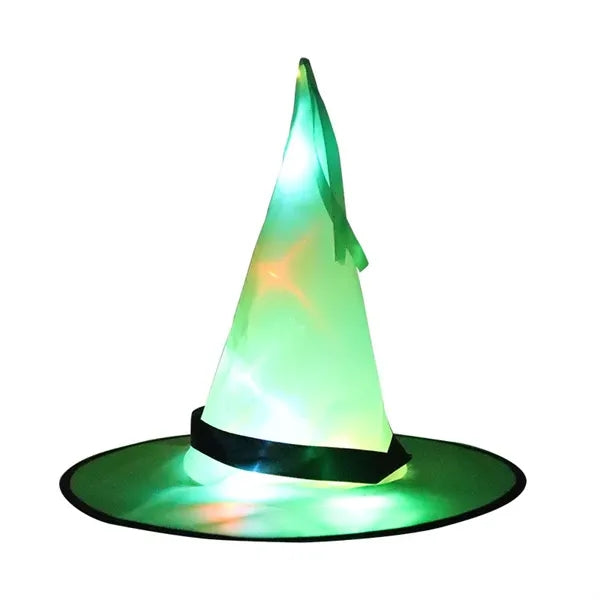 Halloween LED Lighted Witch Hat
