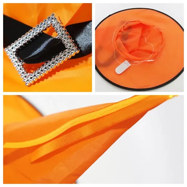 Halloween LED Lighted Witch Hat