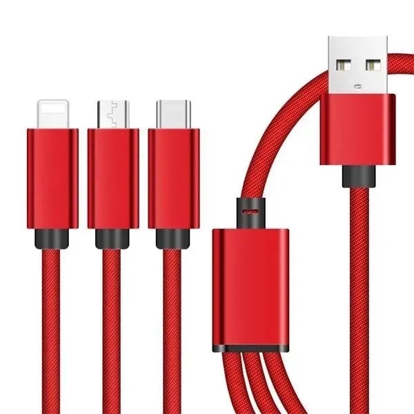 3-in-1 USB Charging Cable