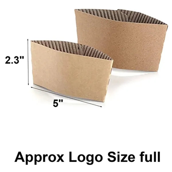 8-20oz Corrugated paper Beverage cup sleeve