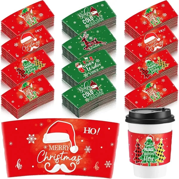 8-20oz Corrugated paper Beverage cup sleeve