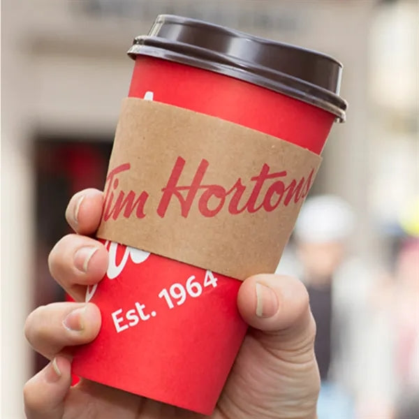 8-20oz Corrugated paper Beverage cup sleeve