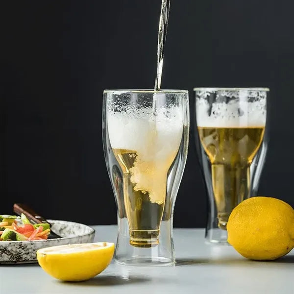 Double Wall Beer Glasses