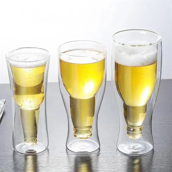 Double Wall Beer Glasses