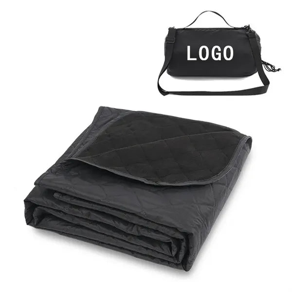 Large Waterproof Quilted Fleece Blanket