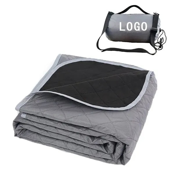 Large Waterproof Quilted Fleece Blanket