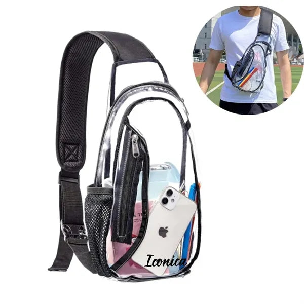 PVC Crossbody Clear Sling Bag