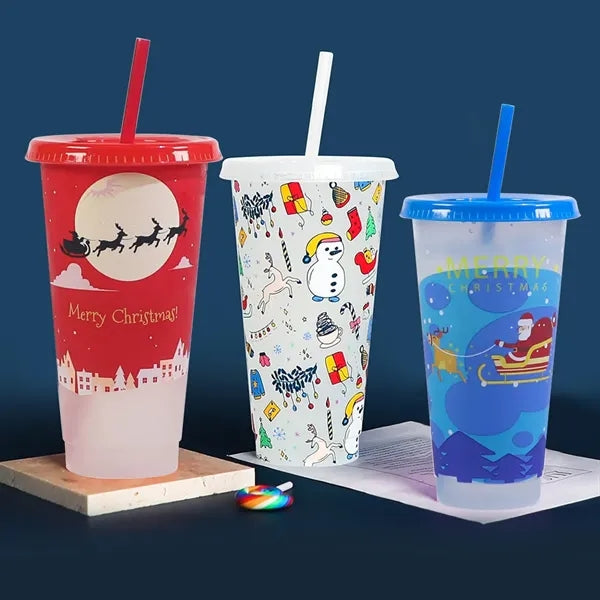 24 Oz Color Changing Stadium Cups