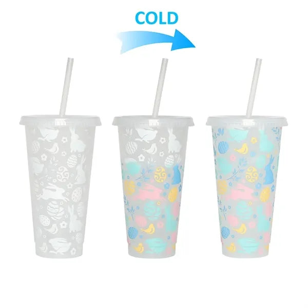 24 Oz Color Changing Stadium Cups