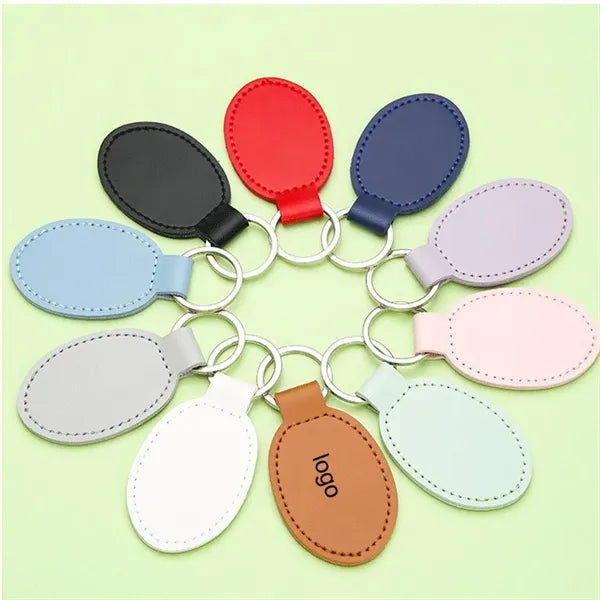 PU Heart Sharp Key Chain