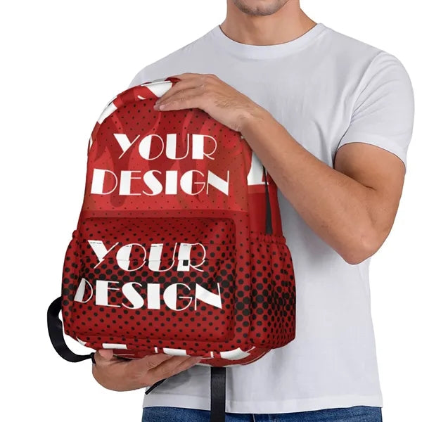 Large Capacity Travel Bag Backpack For School W/ Compartment