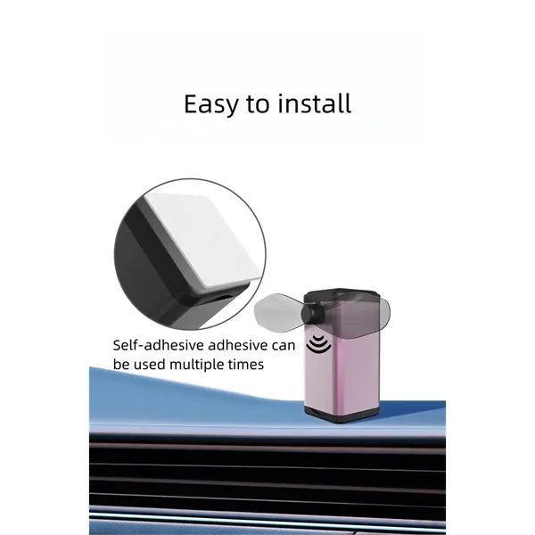 Car Solar Aromatherapy Fan
