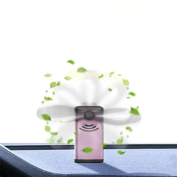 Car Solar Aromatherapy Fan