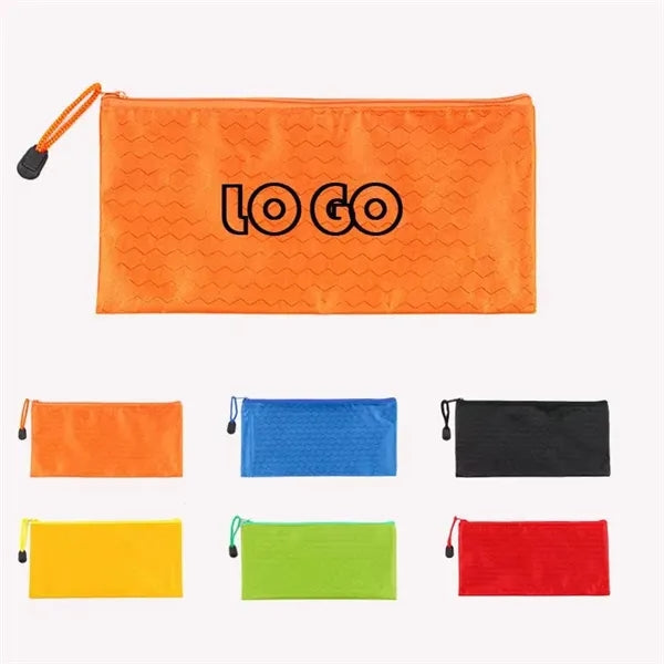 Waterproof Zipper School Pouch