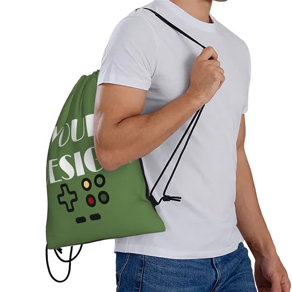 Drawstring Cinch Bag Gym Pe Pool Backpack Back To School