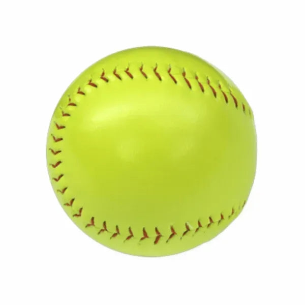 Optic Yellow Synthetic Leather Softball