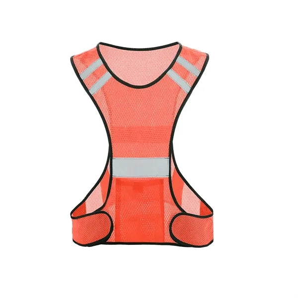 High Visibility Reflective Safety Running Mesh Vests