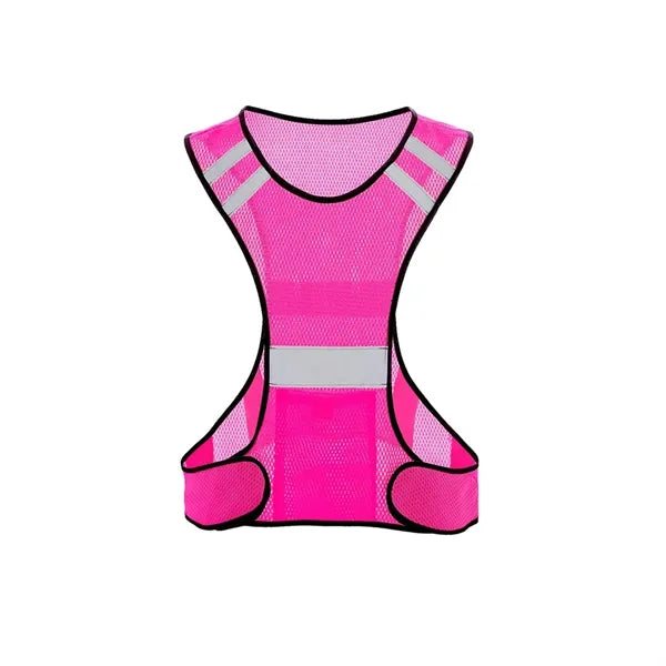 High Visibility Reflective Safety Running Mesh Vests