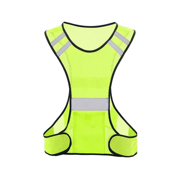High Visibility Reflective Safety Running Mesh Vests
