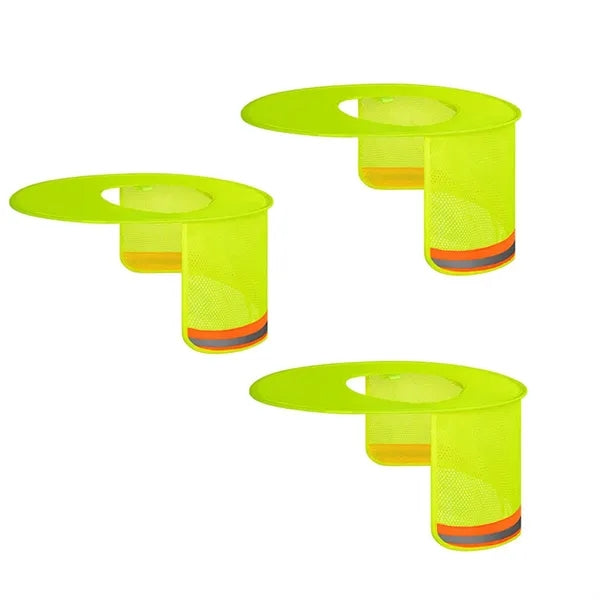 Reflective Folding Breathable Sunshade for Safety Helmet