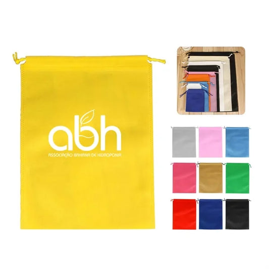 Non woven Drawstring Shoes Organizer Bag