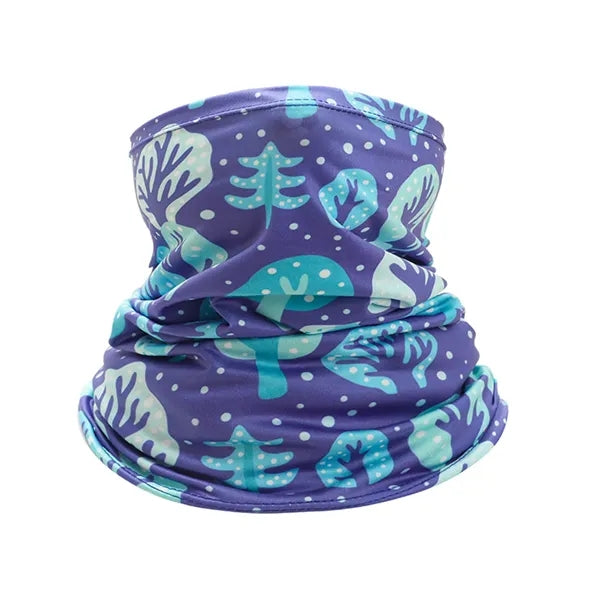 9"x20" Single Layer Lycra Full Color Tube Neck Gaiter