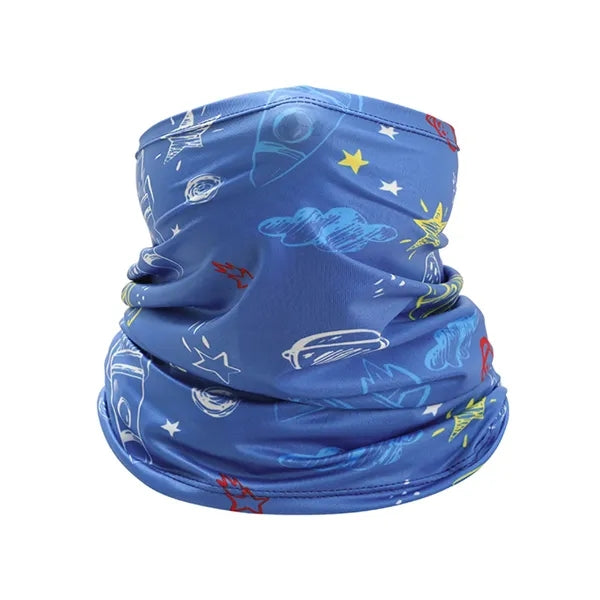 9"x20" Single Layer Lycra Full Color Tube Neck Gaiter