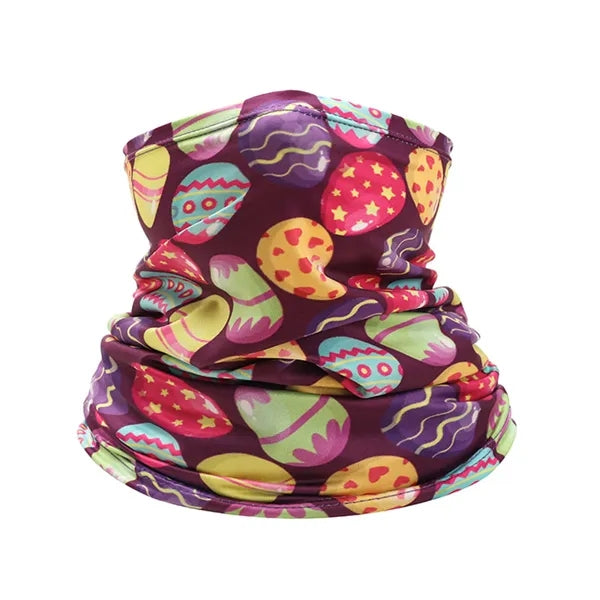 9"x20" Single Layer Lycra Full Color Tube Neck Gaiter