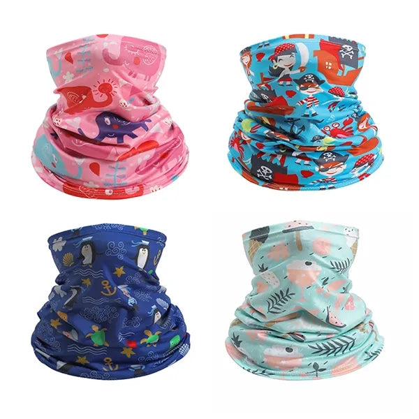 9"x20" Single Layer Lycra Full Color Tube Neck Gaiter
