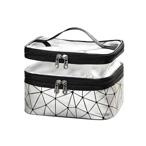 Double layer Travel Cosmetic Case