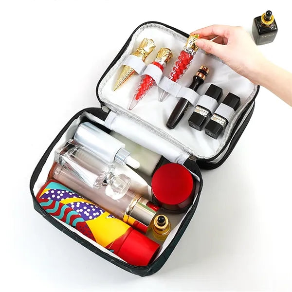 Double layer Travel Cosmetic Case