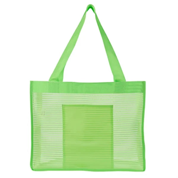 Mesh Beach Tote Pool Bag