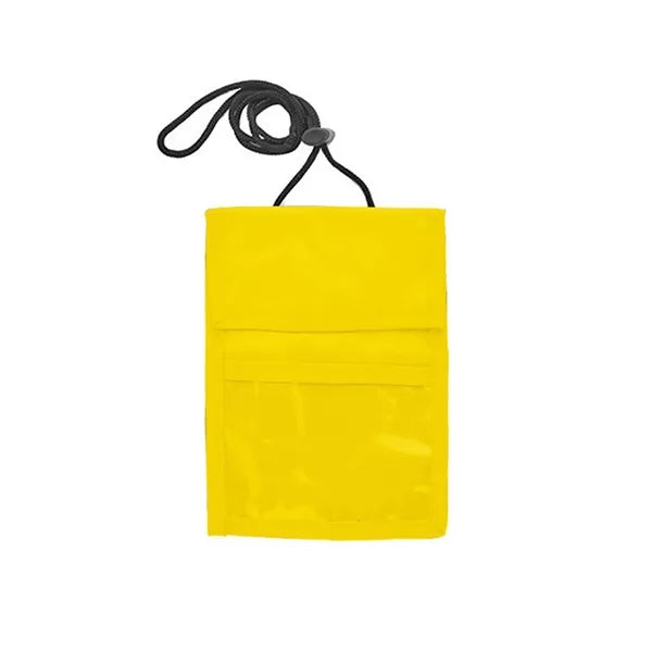 Nylon Neck Wallet Badge Holder