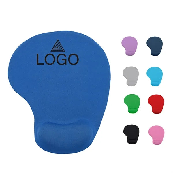 Mouse Pad with Gel Wrist Rest Support