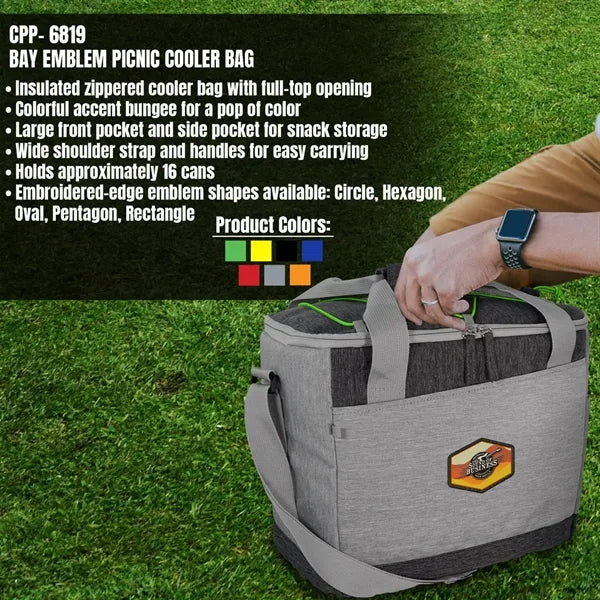 Bay Emblem Picnic Cooler Bag
