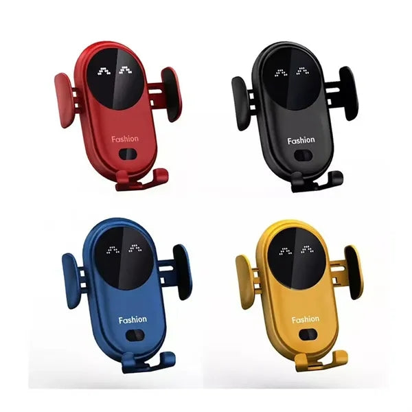 10W Fast Wireless Charger Smart Infrared Car Mobile Holder
