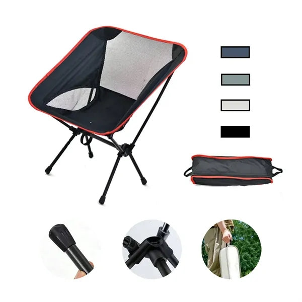Ultralight Foldable Moon Chair Outdoor with Storage Bag