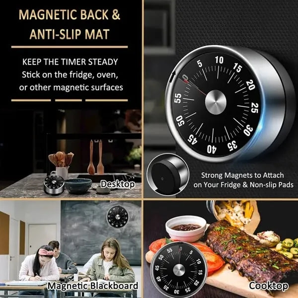 Stainless Steel Timer For Kitchen Timing Tool