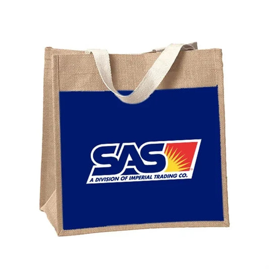 Jute Grocery Tote Bag