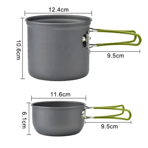 Portable Camping Cookware Set