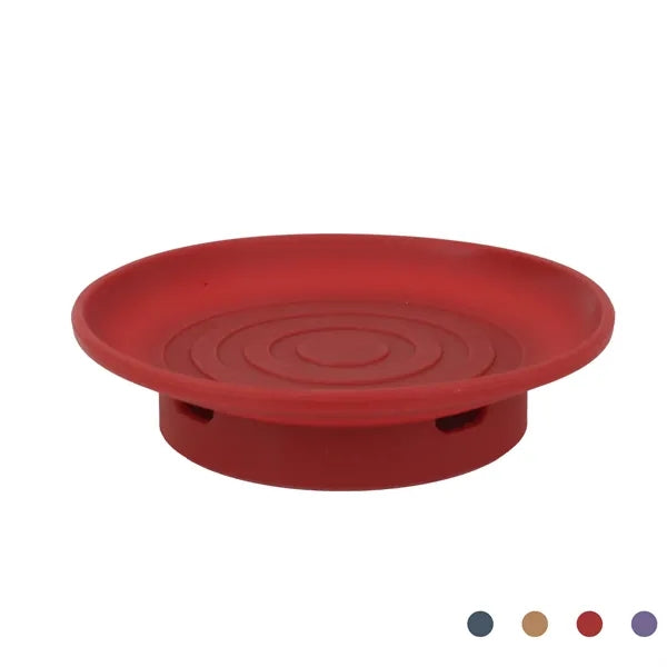 Silicone Red Wine Glass Snack Trays