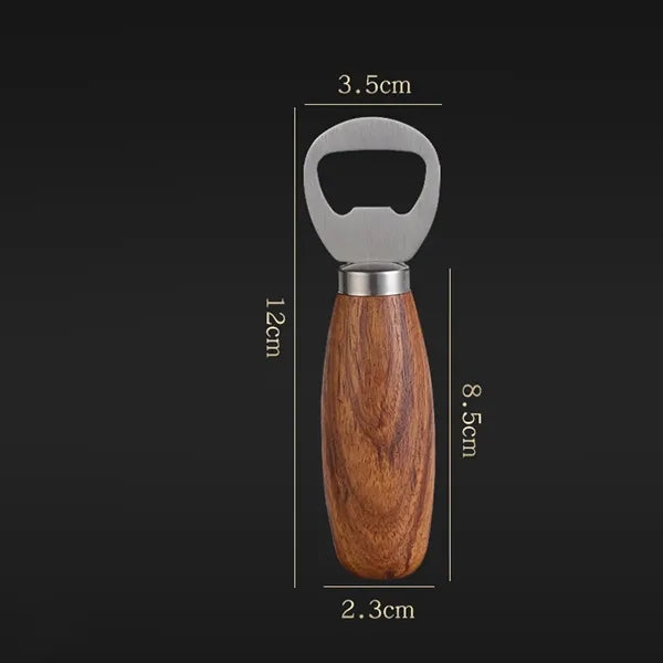 Wooden Beer Bottle Opener