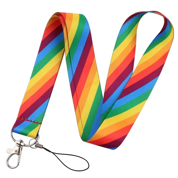 3/4" Full Color Dye-Sublimated Lanyard w/Metal J Hook